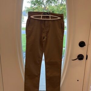 Boys Brown Hybrid Chinos